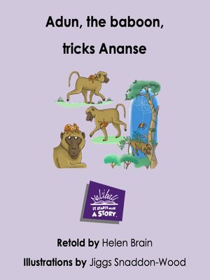 cover image of Adun, the Baboon, Tricks Ananse